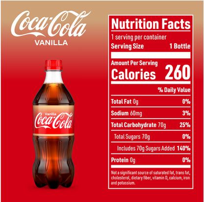 Coca-Cola Vanilla 20oz