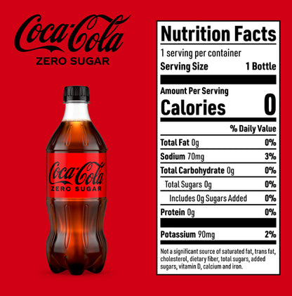 Coca-Cola Zero 20 oz