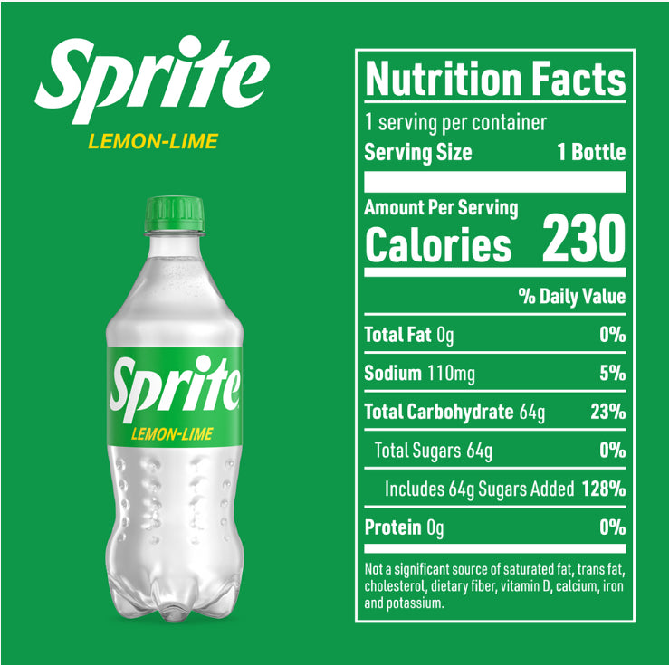 Sprite 20 oz