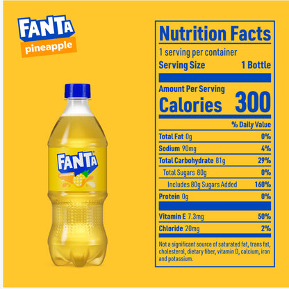 Fanta Pineapple 20 oz