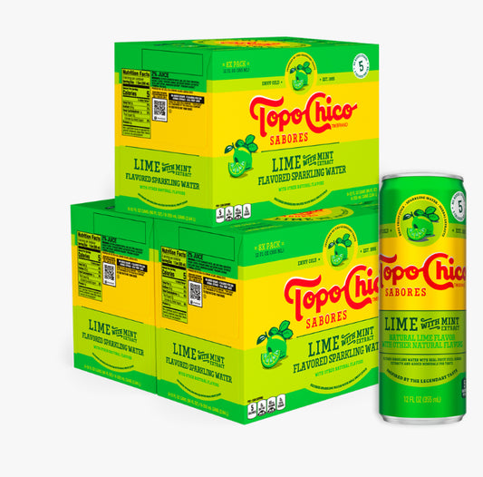 Topo Chico Lime whit mint