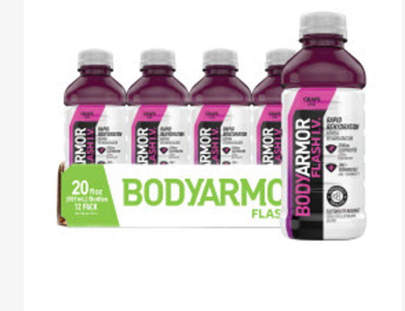 Bodyarmor Flash grape 20 oz