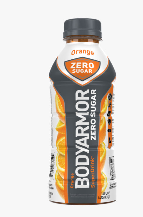 Bodyarmor Zero Sugar orange 20 oz