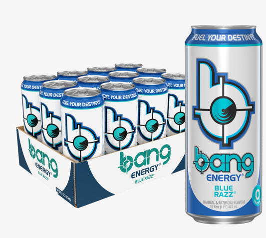 Bang Energy Blue Razz